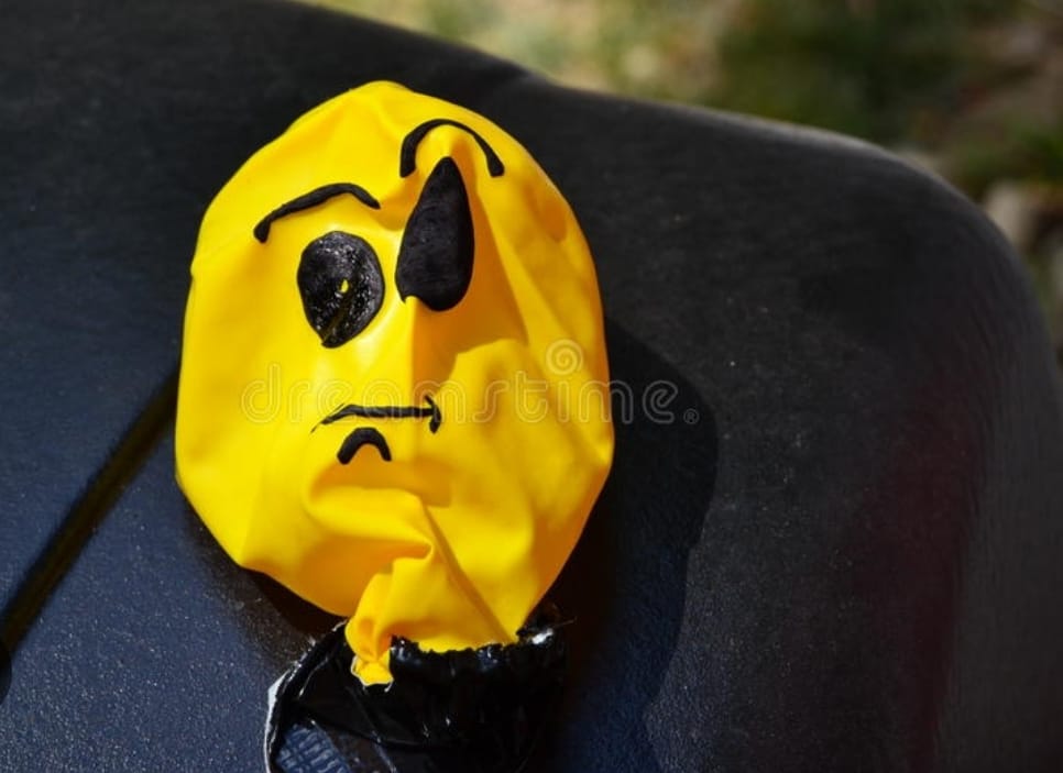 ¿Qué pasó?… Se Desinfló…