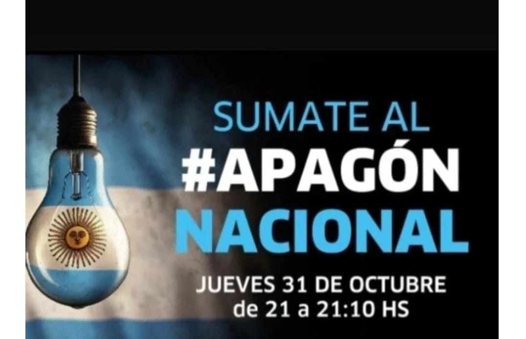 Apaga La Luz Hoy Que Podés… Antes Que Te La Apaguen Porque No La Puedas Pagar