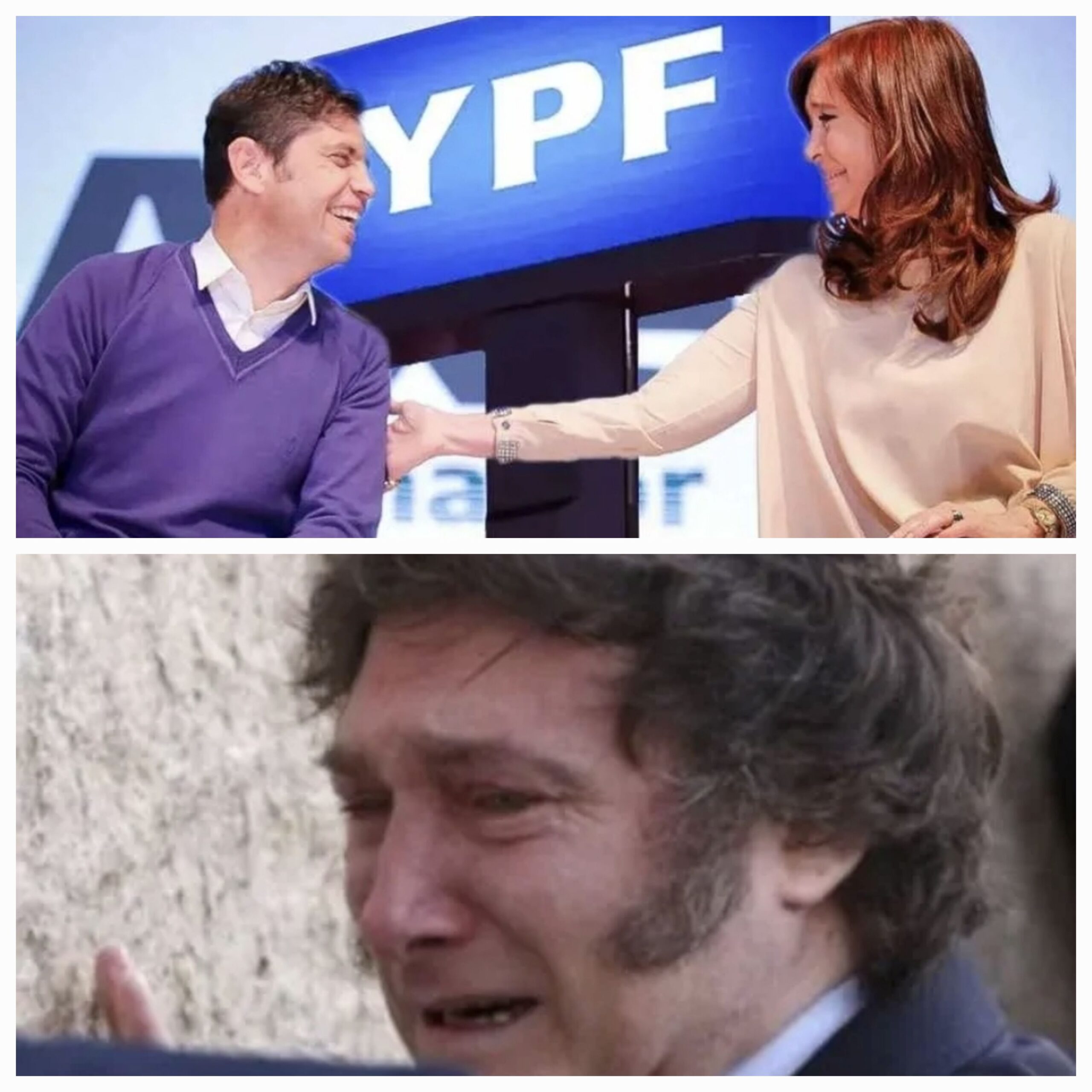 YPF: Cristina y Axel Tenían Razón: Milei, A Llorar Al Campito!!!