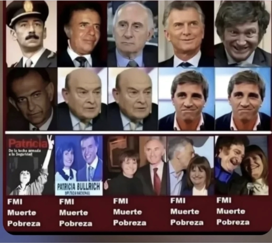 Los De Siempre, Desde Videla, Galtieri A  Los Negacionistas De Milei…